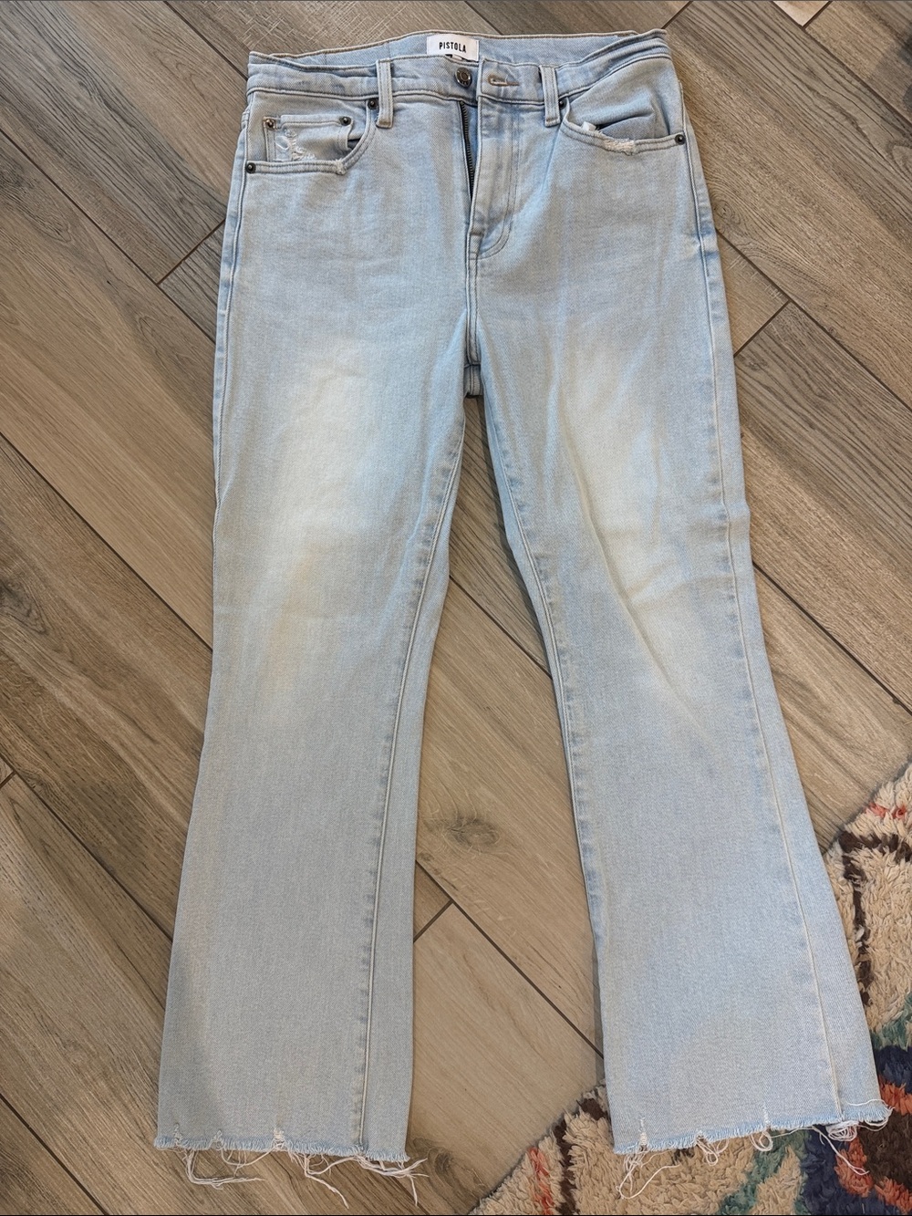 pistola Light Blue straight leg Jeans
